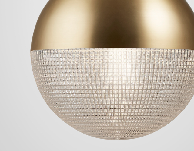 Large Lens Flair LED Pendant by Lee Broom