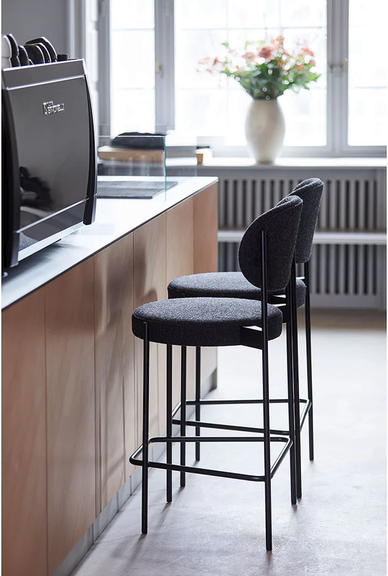 Lightly Used Verpan Series 430 Bar Stools by Verner Panton