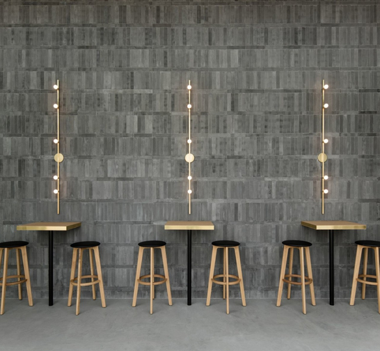 Dot Line Wall by Lambert & Fils
