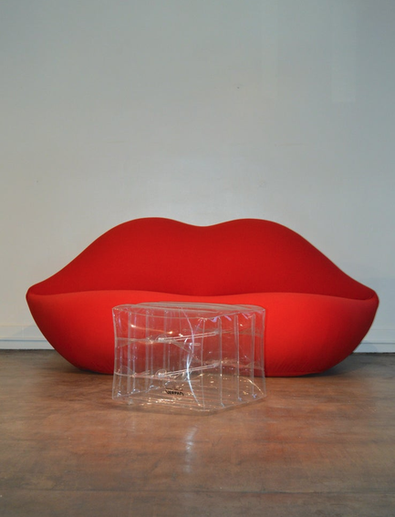 Iconic 1960s Inflatable Stool by Verner Panton - Re-edition For Prada