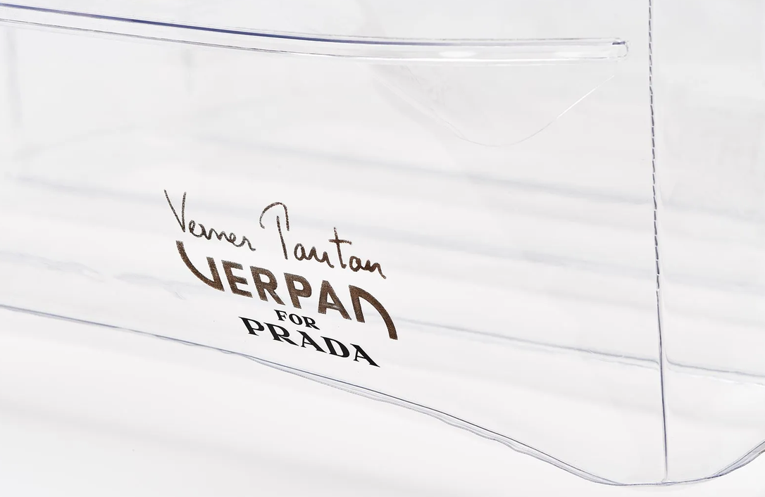 Iconic 1960s Inflatable Stool by Verner Panton - Re-edition For Prada