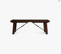 Benchwright Rustic Extendable Dining Table (42"-84" Not extended)