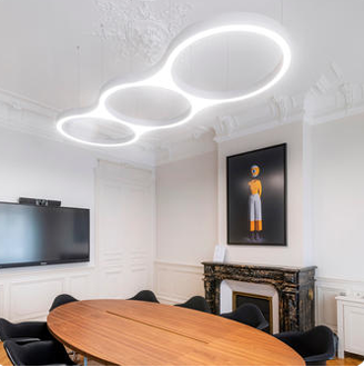 Ringo Star 3-Ring Chain Pendant by Lightnet